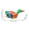 Freak Scene Tin duck replica tin duck animal made of