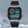 Electronic Sports Watch 12 24 Hours Waterproof Digital Wrist Watch