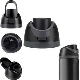 Hysgscwd Replacement Lid for Owala Freesip, One Button Water Bottle Top Replacement Cap Compatible with Owala Cup 16oz 24oz 32oz 40oz, No Water Leakage Replacement Accessory, BPA-Free Stopper Cap