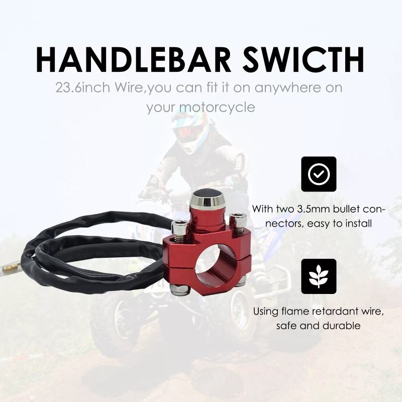 Feiteplus Universal CNC Rotating Bar Clamp & Horn Switch Momentary