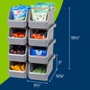 ReadySpace Plastic Containers for Organizing and Storage Bins for Closet,