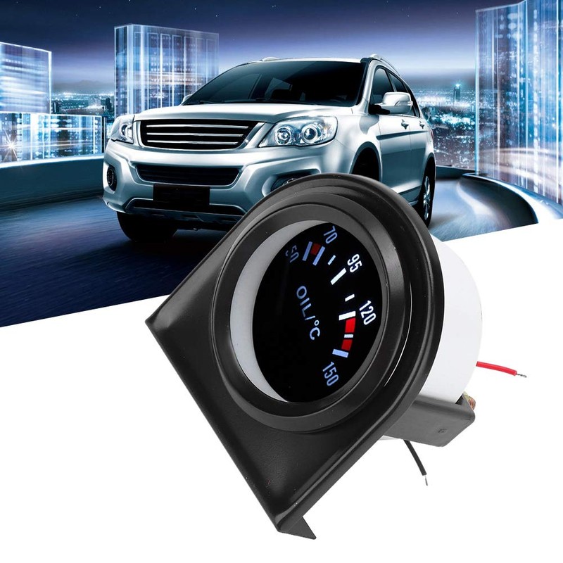 Temperature Display, 2 Inch 52 mm LED Light Car Pointer