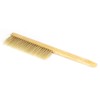 TOPINCN Bee Brush, Soft Pig Bristles Beehive Cleaning Tool Double-Row
