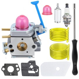 ACTIVLIFE for Carburetor Tune up kit for Husqvarna 125L 125LDX 128LD Poulan 28cc WeedEater
