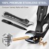 Nail Clippers for Men Thick Nails - Angled Head Toenail
