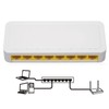 Gigabit Ethernet Switch 8 RJ45 Port Plug and Play Quiet