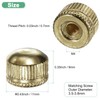 M METERXITY 8-Pack Threaded Cap Nuts, M4x11mm Screw Caps for