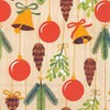 Ideal Home Range 20 Count Luncheon Napkins, Bells Balls and