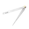 Stainless Steel Welding Taper Feeler Ruler 1 to 15mm, Clearly