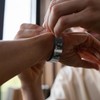 Black Bracelet Gauge Sizer, Measure Wrist Size Tool, Plastic Bracelet