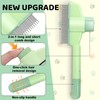 Cat Comb with Release Button, Cat Brush for Short or