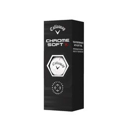 Callaway Golf Chrome Soft Golf Balls (Chrome Soft X, White,Standard)