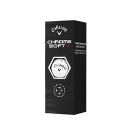 Callaway Golf Chrome Soft Golf Balls (Chrome Soft X, White,Standard)