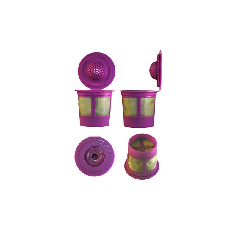 canFly Reusable K-cup Coffee Filters Compatible with ALL Keurig 1.0