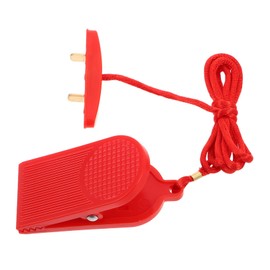 Generisch Treadmill Safety Key, Replacement Treadmill Safety Key with Inserts, Emergency Stop Switch Lock for Fitness Equipment, Treadmill Accessories