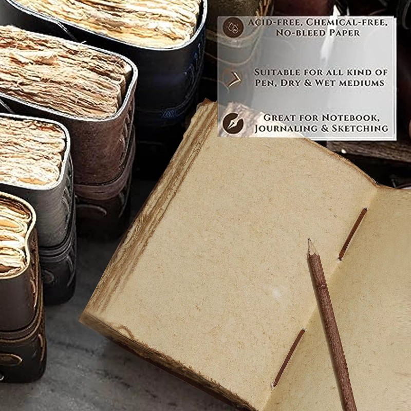 cuero Compass Vintage Leather Journal,Antiqu