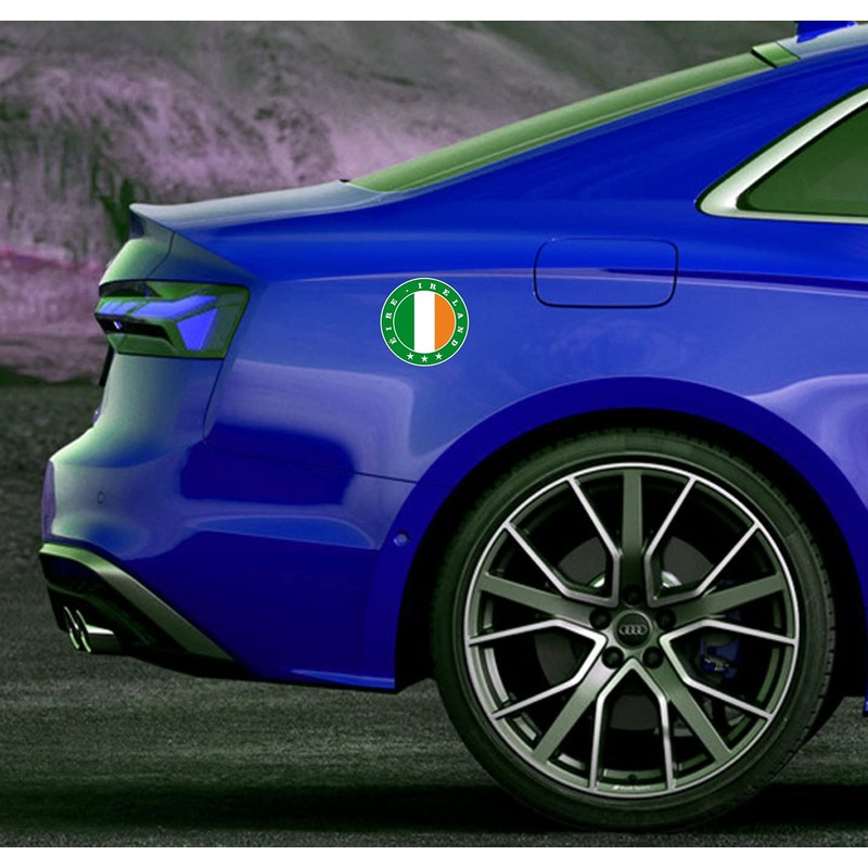 Daged Ireland Sticker Card Sticker Sheet – Car Motorcycle Biker