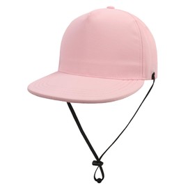 YAMEE Baseball Cap Children's Waterproof Baseball Cap Girls Quick-Drying Baseball Cap Boys Breathable Soft Sun Hat for Boys Sun Protection Bivouac Beach, pink