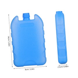 Kisangel Ice Pack for Cooler Bag Cool Packs for Cooler Freezer 4 Lunchbox Ice Bricks