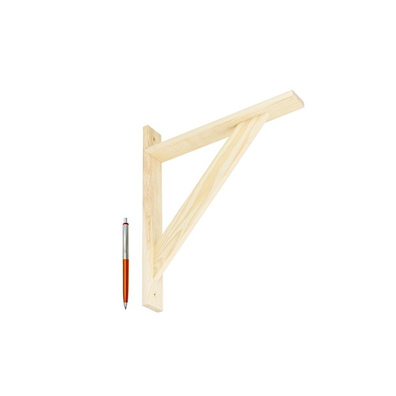 Velano - 2 x Angle Shelf Brackets Set of 2