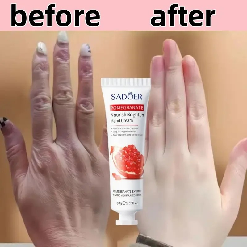 Nuevo Creme Anti-idade Reparador Para Mãos Uso Diario