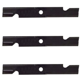 RAParts (3) Notched Mower Blades 1036402 Fits Toro 74814 52" Titan Fits Exmark Turf Tracer 103-6402-S Fits Windsor 50-2306