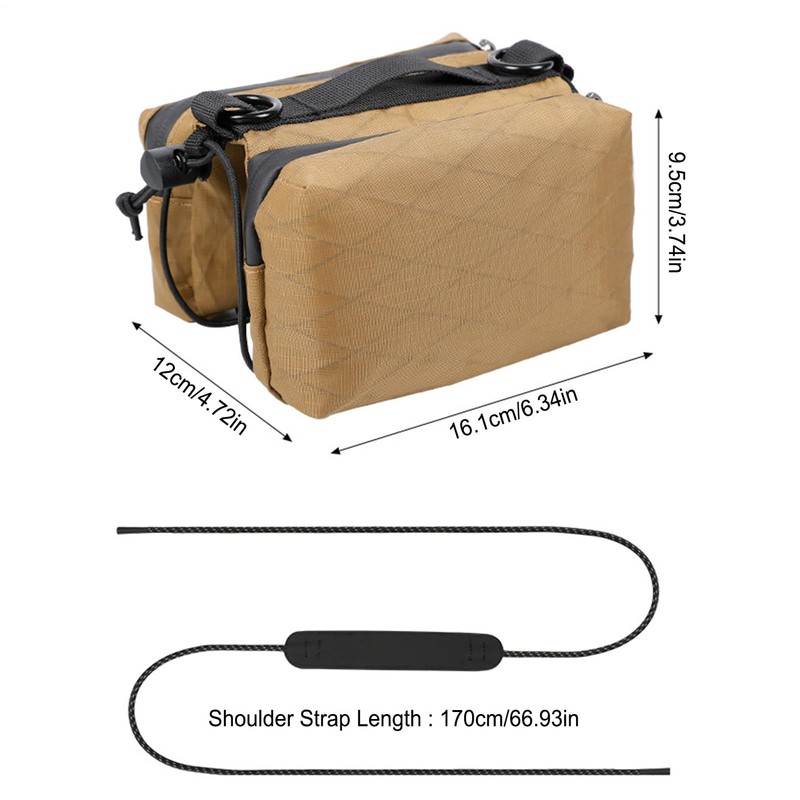 Top Tube Bag Cycling | Portable Cycling Frame Storage Bag,Quick-Release