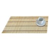 Set of 6 Placemats Bamboo Wood Bamboo 30 x 40