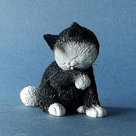 Cats by Dubout Figurine - KITTY WASH