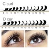 COZBIRD Eyelash Extensions, Yy Volume Eyelashes, Ready-to-Use Fan, 4D Eyelash