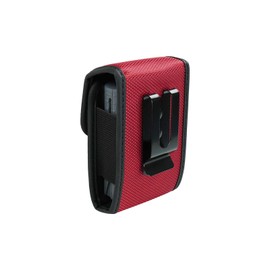 caseroxx pager case fire brigade and emergency forces suitable for EuroBOS SLIM, Swissphone Boss/Quattro/Hurricane/RES.Q, TPL Birdy Slim, Selectric Polarion, Oelmann etc. in red