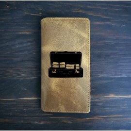 Unbranded Suitcase Rodeo Wallet Cowboy Western Buffalo Leather Premium Travel Gift NEW