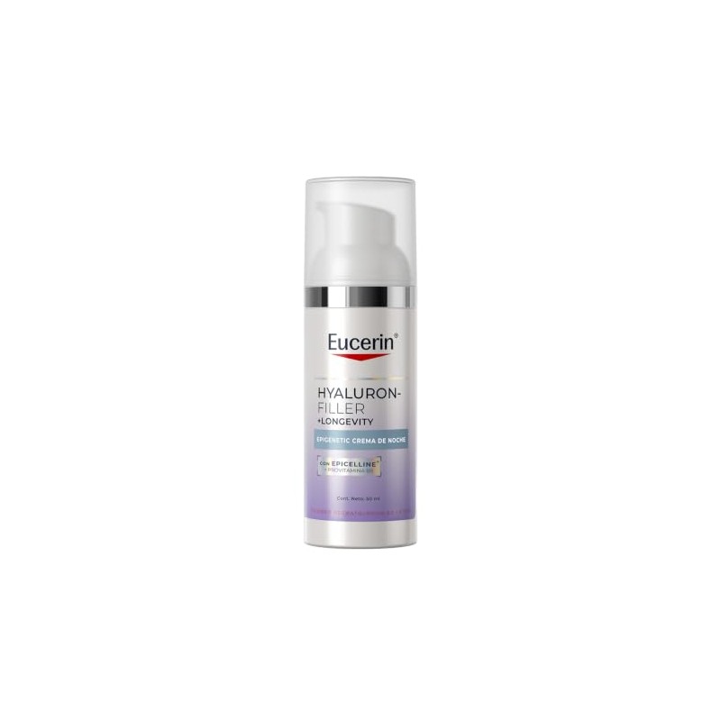 EUCERIN Crema de Noche Hyaluron-filler +Longevity Epigenetic, 50ml