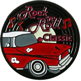 Be The Ball 4U Rock & Roll Classic 24.5 mm Magnetic Golf Ball Marker