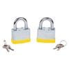 Fort Knox 77015 50 mm Laminated Keyed Alike Padlocks, Silver