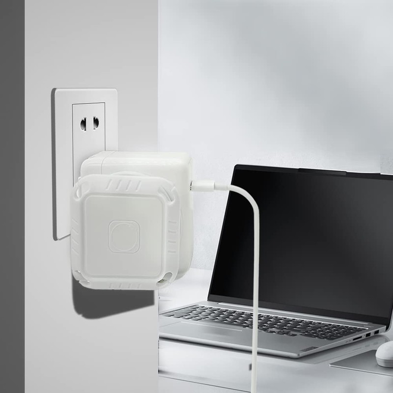 Collapsible Charger Organizer and Travel Accessory Compatible with Mac Book