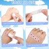 Aurelema 400 Pcs Jesus Bandages Bulk for Boo-Boos Cartoon Adhesive