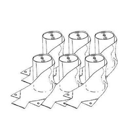 Lact-Aid 4 oz. Nursing Bags 6-Pack of Rolls