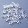 Ptwola 10pcs Valance Clips 1-7/8 Inches Window Blinds Hide Clip