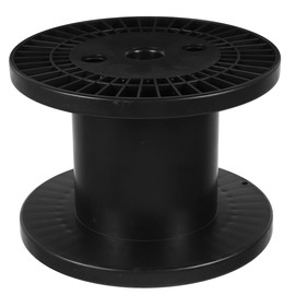 ULTECHNOVOExtension Cord Reel, Spool Wires Extension Cord Rope Reel Storage Wire Cable Electric Organizer Electric Holder Plastic Black