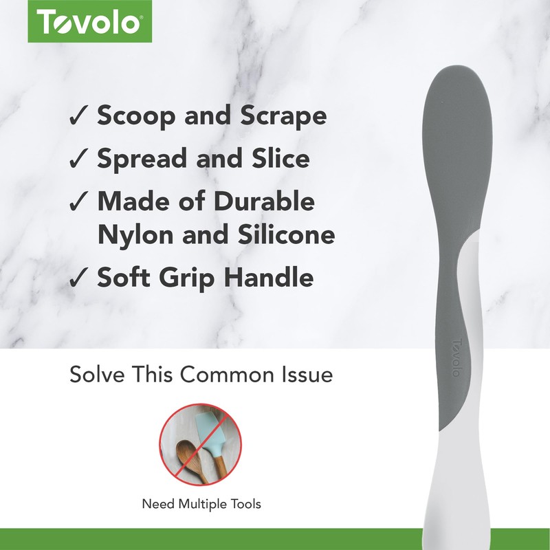 Tovolo Tool for Kitchen Meal Prep to Scoop Spread Slice