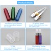 Newzoll 10Pcs 10ml (1/3oz) Frosted Glass Spray Bottles with 10