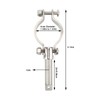 1 Pair Clamp On Oar Locks,Stainless Steel Clamp on Oarlock,Oar