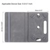 sourcing map Universal 9 Inch Tablet Case, PU Leather 360