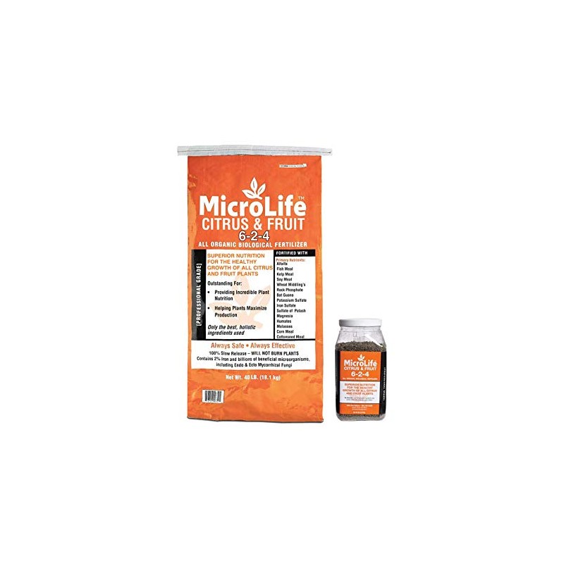 MicroLife Citrus & Fruit (6-2-4) Professional Grade Granular Organic Biological