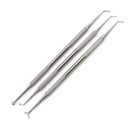 AAPROTOOLS 3 PCS Dental Ball Burnisher 1, 27/29, 27/34 Double Ended Amalgam Composite Filling Instruments A+ Quality
