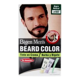 Tinte para caballero Bigen Men barba negro natural 40g