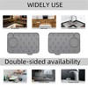 2-Pack Bytelive Silicone Sink Mat, Mini Sink Splash Guard and