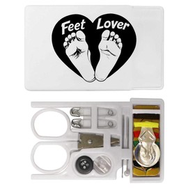 'Feet Lover with Heart ' Mini Travel Sewing Kit (SE00036625)