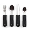 Healthman Adaptive Tableware 4-Pieces Dinnerware with Non-Slip Handle, Suitable for